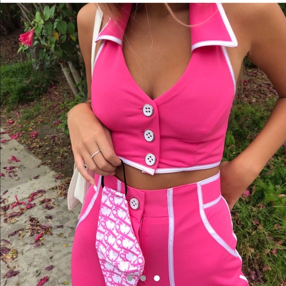 Pink Handmade 2-piece Set - Picture 3 of 3